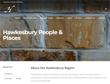 Tablet Screenshot of hawkesbury.org