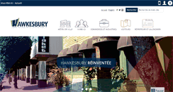 Desktop Screenshot of hawkesbury.ca
